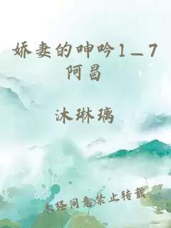 娇妻的呻吟1—7阿昌