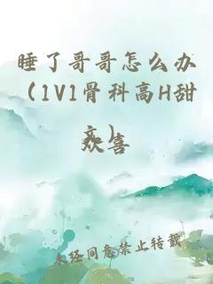 睡了哥哥怎么办（1V1骨科高H甜文）