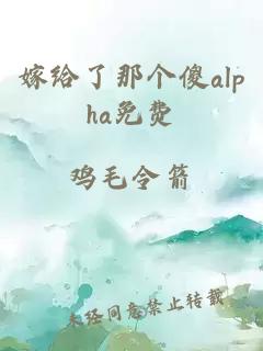 嫁给了那个傻alpha免费